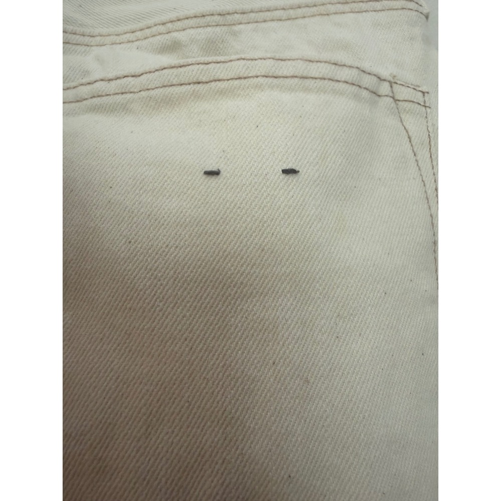 J.Crew 770 Straight Fit Pants Mens 34x34 Cream Off White Cotton #Jcrew #770 - Picture 4 of 6